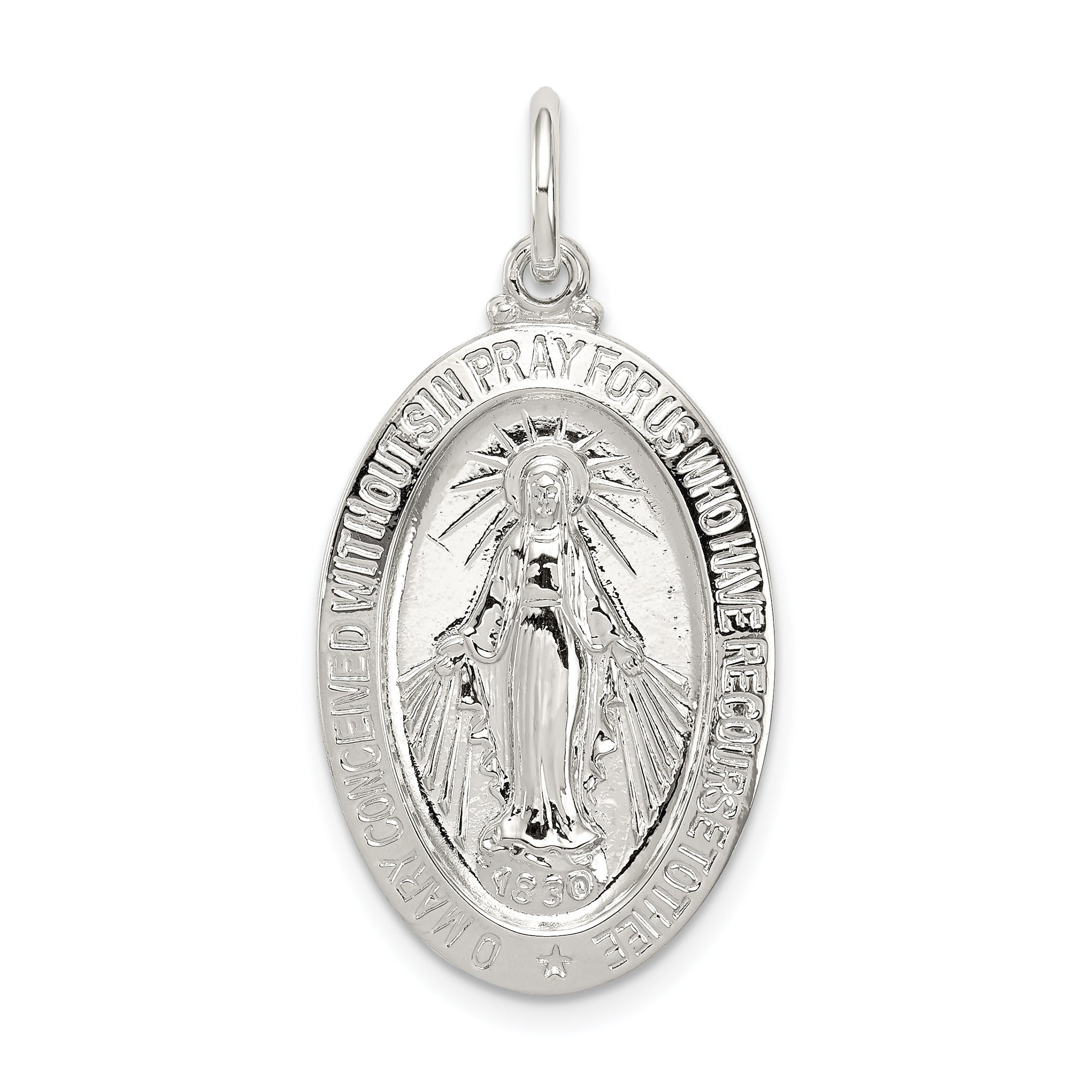 Sterling Silver Miraculous Medal