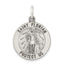 Sterling Silver Antiqued Saint Florian Medal