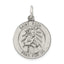Sterling Silver Antiqued Saint Roch Medal