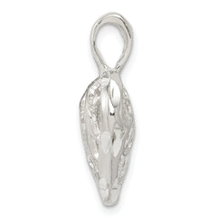 Sterling Silver Filigree Heart Pendant