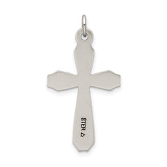 Sterling Silver 925 Cross Pendant with Polished Antique Finish