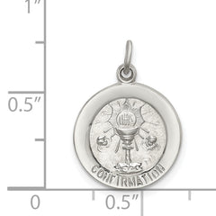 Sophia Jewelers 925 Sterling Silver Polished Confirmation Pendant