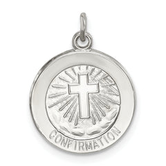 Sterling Silver Confirmation Medal