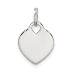 Sophia Jewelers Sterling Silver 925 Heart Pendant Anti-Tarnish Polished Finish