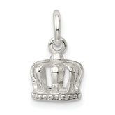 Sterling Silver Crown Charm