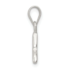 Sterling Silver 925 Trinity Charm with Anti-Tarnish Solid Design