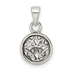 Sophia Jewelers 925 Sterling Silver Celtic Pendant with Antiqued Finish