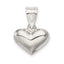 Sterling Silver Puffed Heart Charm
