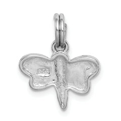 Sophia Jewelers Sterling Silver Dragonfly Charm with Enamel Accents