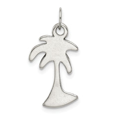Sophia Jewelers 925 Sterling Silver Antiqued Palm Tree Charm