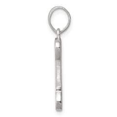Sophia Jewelers 925 Sterling Silver Bone Pendant with Anti-Tarnish Finish