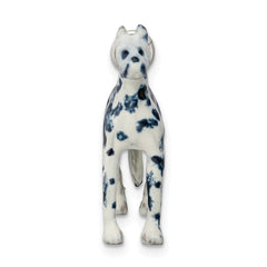 Sophia Jewelers 925 Sterling Silver 3D Great Dane Enameled Charm