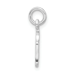 Sterling Silver 925 Purple & White Enamel Sneaker Charm for Women