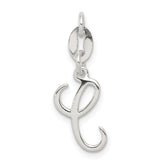 Sterling Silver Letter C Initial Charm