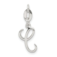 Sterling Silver Letter C Initial Charm