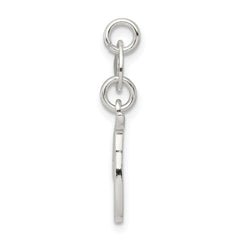 Sophia Jewelers Sterling Silver 925 Initial T Charm with Anti-Tarnish Coating