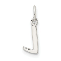 Sophia Jewelers Sterling Silver 925 Initial L Charm with Anti-Tarnish Finish
