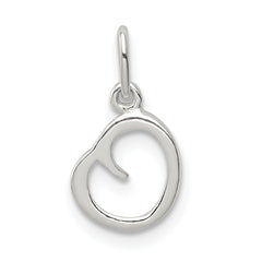 Sterling Silver Letter O Initial Charm