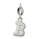 Sterling Silver Letter B Initial Charm