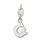 Sterling Silver Letter G Initial Charm