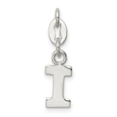 Sterling Silver Letter I Initial Charm