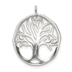 Sophia Jewelers Sterling Silver Tree of Life Charm Polished Anti-Tarnish