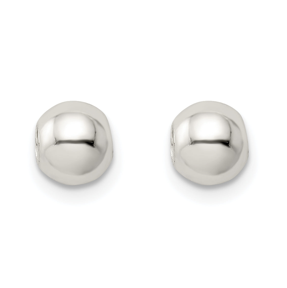 Sterling Silver Polished Two Piece Bead Set