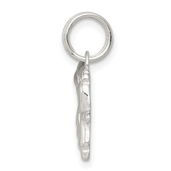 Sterling Silver 925 Boy and Girl Charm with Polished Anti-Tarnish Finish