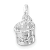 Sterling Silver Polished Mug Charm