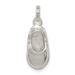 Sterling Silver Polished Shoe Charm