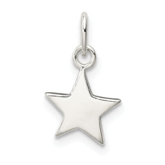 Sophia Jewelers 925 Sterling Silver Star Charm with Anti-Tarnish Finish