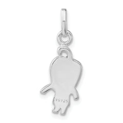 Sophia Jewelers Unisex 925 Sterling Silver Red Enamel Pepper Charm