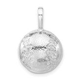 Sterling Silver Baseball Charm