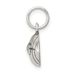 Sophia Jewelers 925 Sterling Silver Polished Football Charm