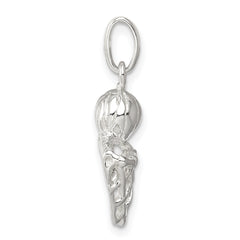 Sophia Jewelers Sterling Silver Basketball Hoop Charm Polished Anti-Tarnish