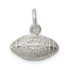 Sterling Silver Football Charm