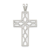 Sterling Silver Polished Cross Pendant