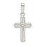 Sterling Silver Polished Cross Pendant