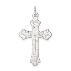 Sterling Silver 925 Cross Pendant with Polished Anti-Tarnish Finish