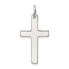 Sophia Jewelers 925 Sterling Silver Cross Pendant with Anti-Tarnish Finish