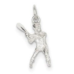 Sterling Silver Baseball Batter Charm