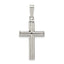 Sterling Silver Polished Cross Pendant