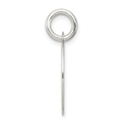 Sterling Silver 925 Love Pendant with Polished Enamel Finish