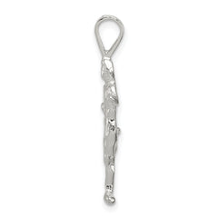 Sophia Jewelers 925 Sterling Silver Polished Anti-Tarnish Runner Pendant