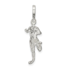 Sophia Jewelers 925 Sterling Silver Polished Anti-Tarnish Runner Pendant
