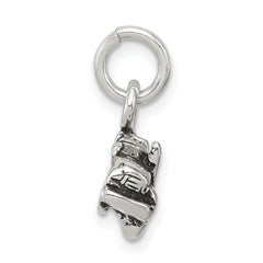 Men's Sterling Silver 925 Antiqued Truck Charm Pendant Vintage Inspired by Sophia Jewelers
