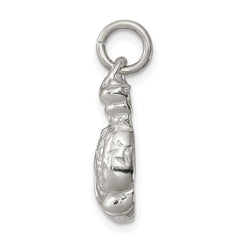 Sterling Silver Polished Boxing Gloves Charm for Men Anti-Tarnish