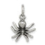 Sterling Silver Antiqued Spider Charm