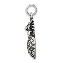 Sophia Jewelers 925 Sterling Silver Antiqued Pineapple Charm Pendant