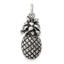Pineapple Charm in Sterling Silver, 30mm Antiqued - Sophia Jewelers